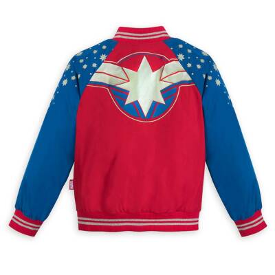 Varsity Jacket Disney Store Captain Marvel Jacket NWT Disney Store