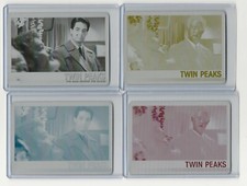 Dale Cooper 2018 TWIN PEAKS 4 Card Archive Box Printing Plate Set #33