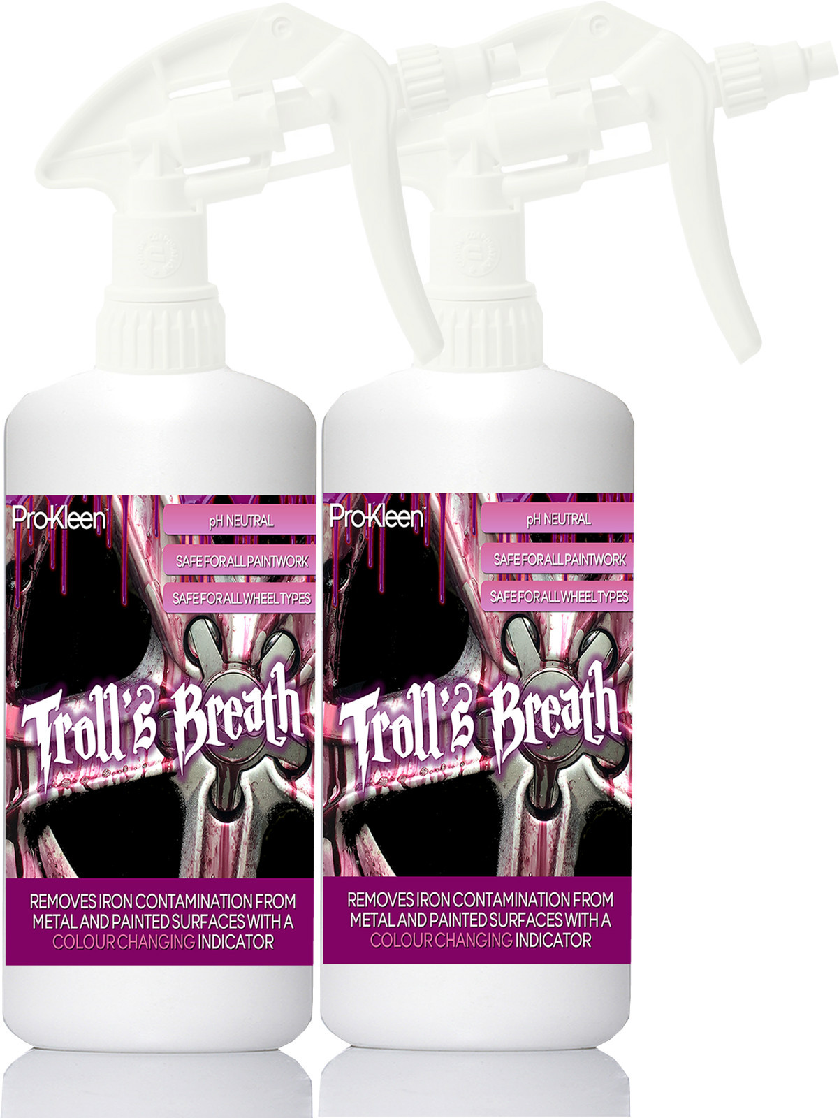 ProKleen Iron Contamination Fallout Remover Alloy Cleaner Safe On All Wheels 2L