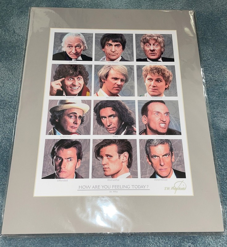 Doctor Who Art Work, 12 Doctors, Tim Kuzniar