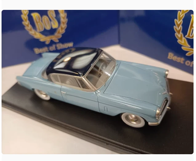 Bos 1/43 Studebaker Commander 1953 Blue - Image 4 of 4