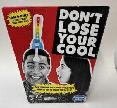 Don't Lose Your Cool / Hasbro Electronic Party Game /Heart Rate Stress Alarm New