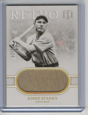 2020 Panini National Treasures Retro Materials Eddie Stanky #1/25 Chicago
