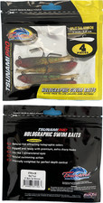 Tsunami Holographic Split Tail Minnow 3 Sea T...