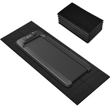 Treadmill Mat,70"x32",6mm Thickness Foldable Exercise Equipment Mat for Carpe...