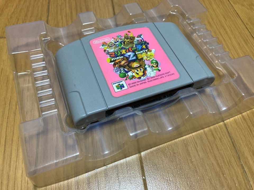 Mario Party 2 Nintendo 64 boxed with Manual CIB N64 In Stock Japan import - Image 2 of 4