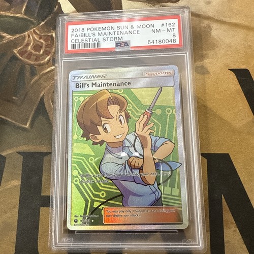 Bill's Maintenance graded PSA 8 for sale on eBay