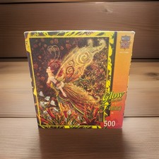 Lily Fairy Glow In The Dark 500 Pc Jigsaw Puzzle Master Pieces Fantasy USA New