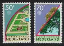 Netherlands Nature conservation Europa 2v 1986 MNH SG#1484-1485