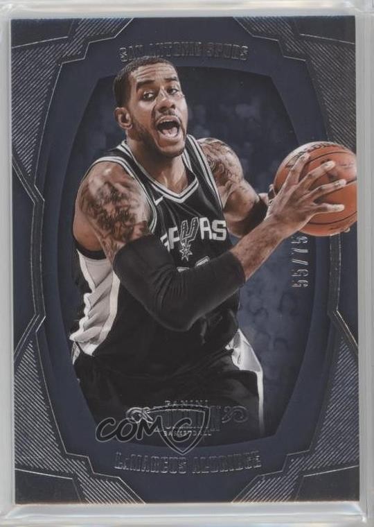2018-19 Panini Dominion 55/75 LaMarcus Aldridge #75 s3g