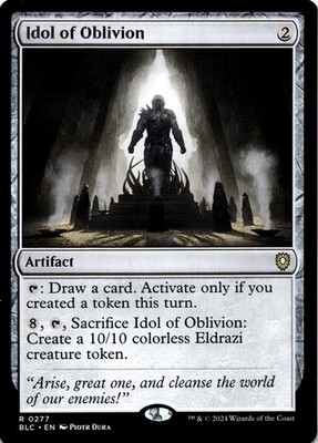MTG Idol of Oblivion NM R 277 Commander: Bloomburrow