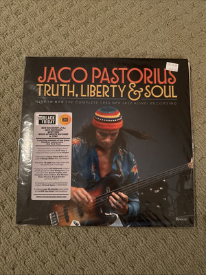 JACO PASTORIUS TRUTH, LIBERTY & SOUL - LIVE IN NYC: RSD Resonance Records Vinyl