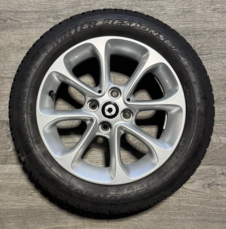 Original Smart ForTwo C453 ForFour W453 15 Zoll Winterräder. - Bild 4 von 4