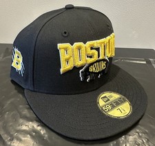 Men's New Era  Black Boston Bruins 2026 NHL Stadium Series 59FIFTY Fitted 7 1/8