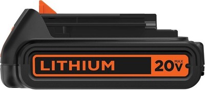 BLACK+DECKER 20V MAX Battery, 1.5Ah Lithium Ion Battery, Extended Runtime, Com