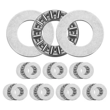 uxcell 8 Sets TC815+2TRA Thrust Needle Roller Bearings with 