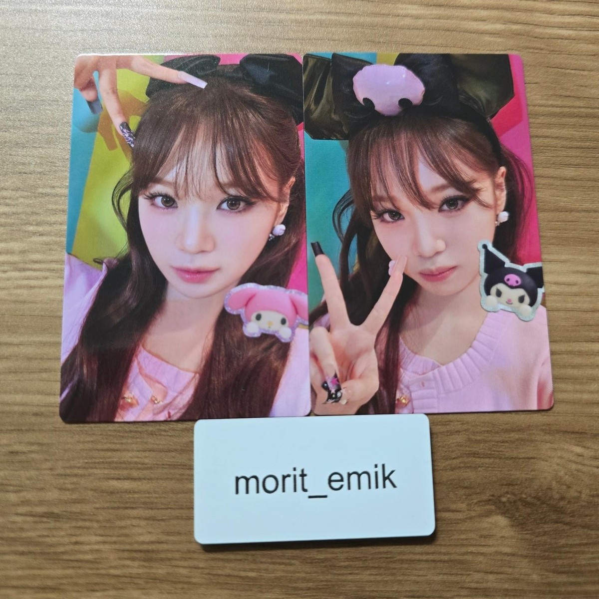 CHAEWON LE SSERAFIM DIFFERENT JAPAN My Melody & Kuromi Official