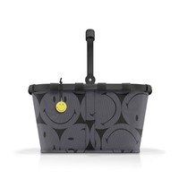 Carrybag Reisenthel - Smiley Grey Bht 29X48X28 Cm Grau Einkaufskorb
