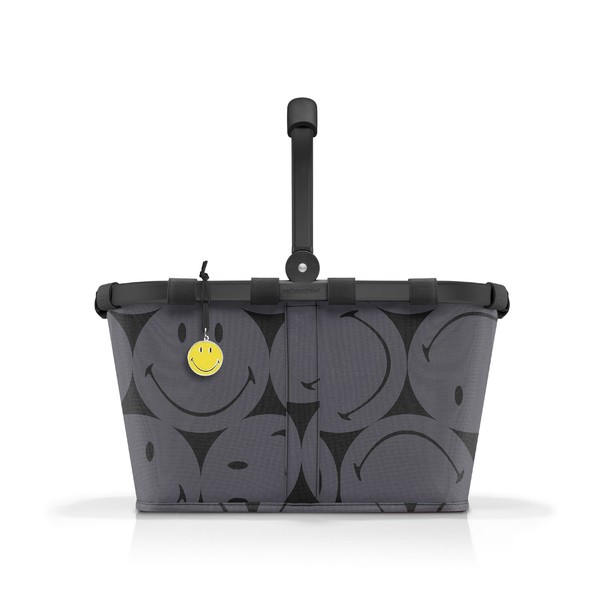 Carrybag Reisenthel - Smiley Grey Bht 29X48X28 Cm Grau Einkaufskorb-image