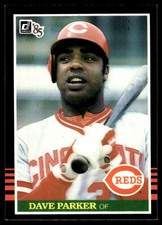 Dave Parker 1985 Donruss #62 Cincinnati Reds MLB READ FREE SHIPPING AutographDen