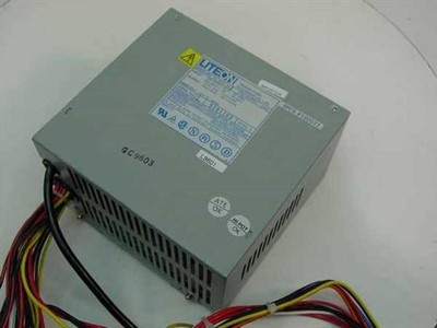 Packard Bell 190077 204 Watt AT Desktop Computer Power Supply - Liteon PA-4022-6
