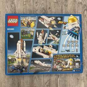 LEGO CITY 60080 Spaceport Space Shuttle Astronaut Mini Figure Countdown 586 pcs