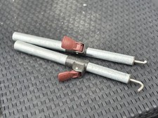 Isabella awning / front canopy poles x2 Steel