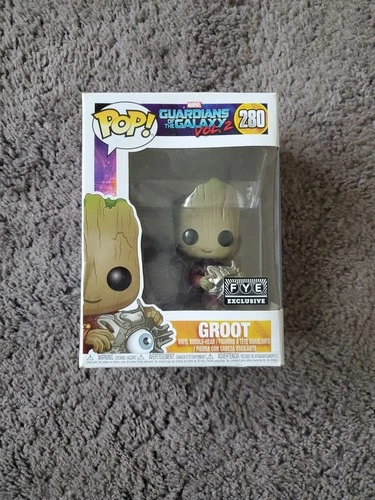 Funko Pop! Vinyl: Marvel - Groot (w/ Cyber Eye) - FYE (Exclusive) #280