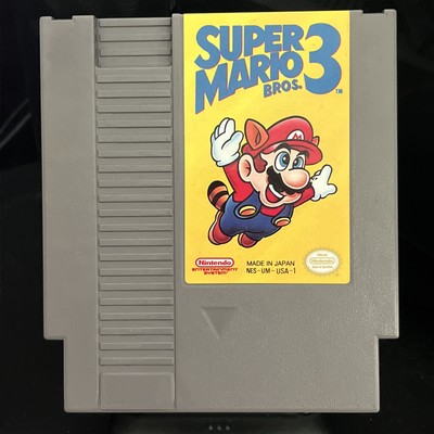 Super Mario Bros. 3 NES Nintendo Authentic Cartridge Only Tested Working