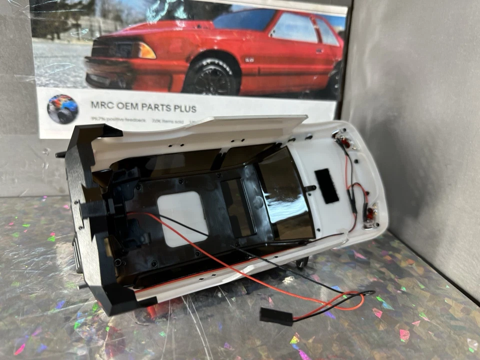 NEW Axial 1/24 SCX24 Lexus GX 470 Mini Crawler Truck Body Shell WHITE Hard W/led - Image 2 of 4