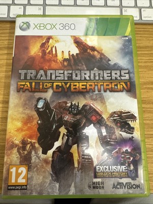 Xbox 360 - Transformers Fall Of Cybertron mit Handbuch