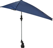 Versa-Brella SPF 50 Adjustable Umbrella with Universal Clamp