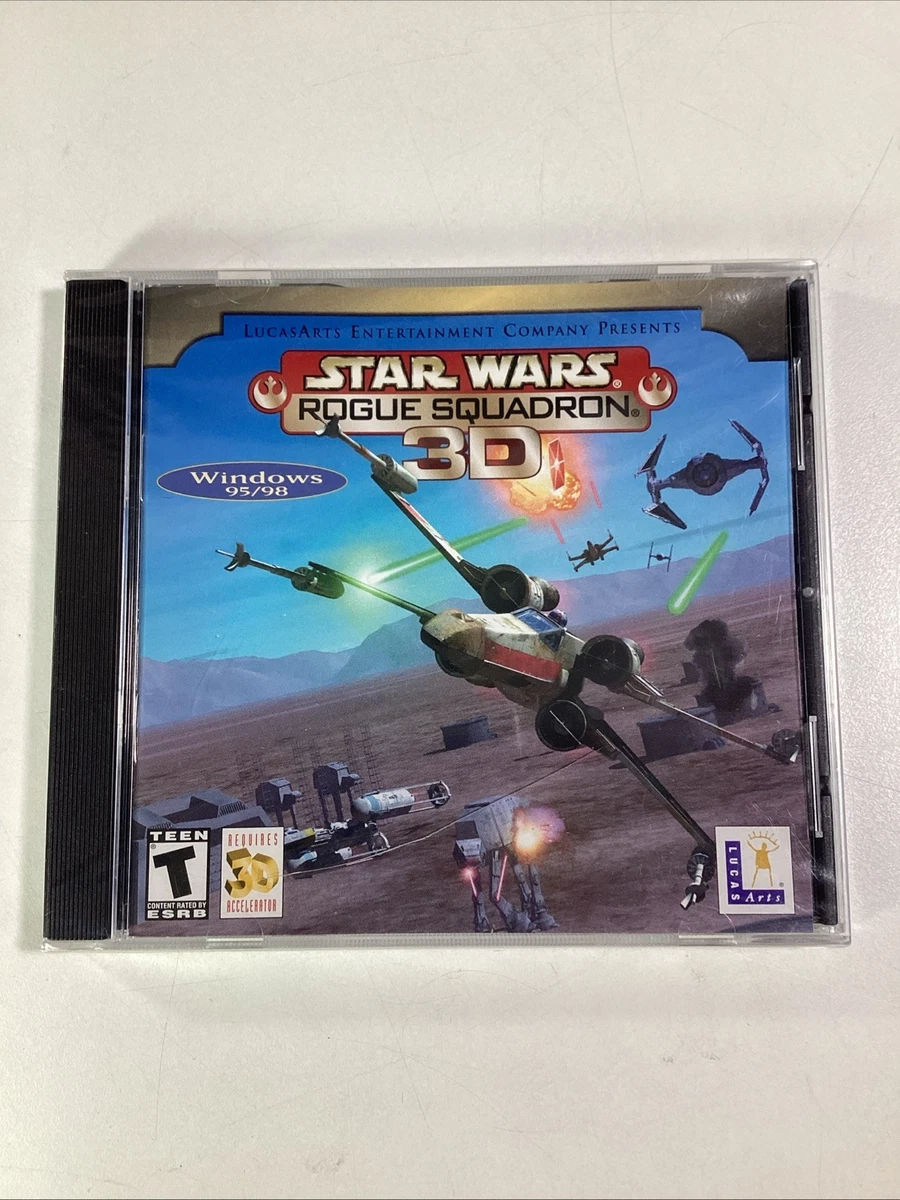Star Wars Rogue Squadron 3D - PC Big Box PAL - Jeu D'occasion - Complet?