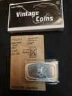 VINTAGE MOCATTA METALS CORP 1 OZ .999 FINE SILVER BAR
