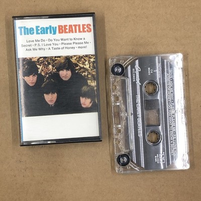 THE BEATLES Cassette Tape 60s Rock Pop THE EARLY BEATLES LOVE ME DO BABY ITS YOU