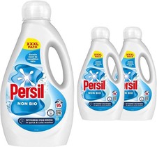 Persil XXXL Washing Liquid Detergent Non Bio Stain Removal 2.565L, 380 Washes
