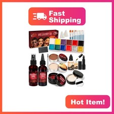 WITOROR Halloween SFX Zombie Vampire Makeup Kit