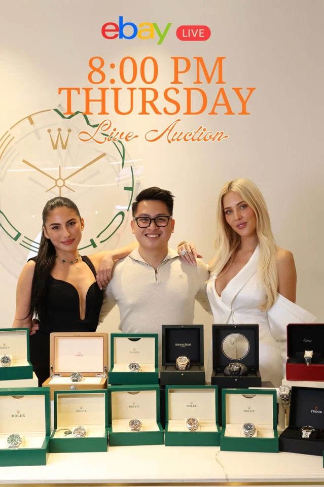 GET WATCHED LIVE! WATCHES NO RESERVE! ROLEXES & PENNY DROP DEALS 🚨