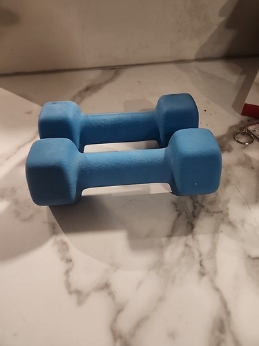 5 Pound Neoprene Coated Dumbbells (qty 2) Used Pair 5lb Blue - Picture 7 of 12