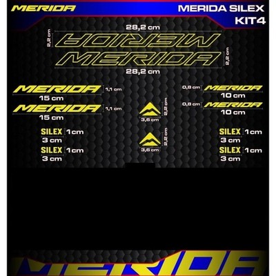 MERIDA SILEX Bike Frame Decal Kit MTB Vinyl Stickers Set V2