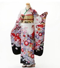 Set scarpe e borsa Furisode per cerimonia di raggiungimento della maggiore età, laurea, matrimonio - taglia L