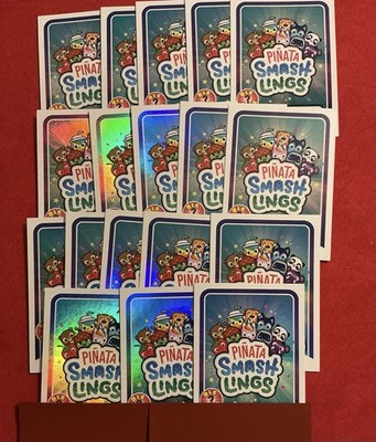 Panini Piñata Smashlings 18 Card Lot 2024 Holo, Regular, Redeemable Codes