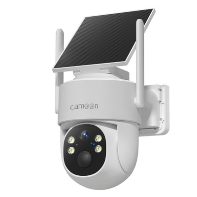 #ad Camoon Home Security Camera System Solar Panel 360°PTZ Wireless 2K Outdoor Audio $35.00