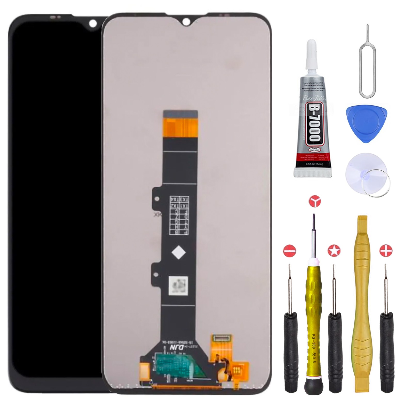 Écran LCD de rechange Motorola Moto E20 bloc tactile colle outils