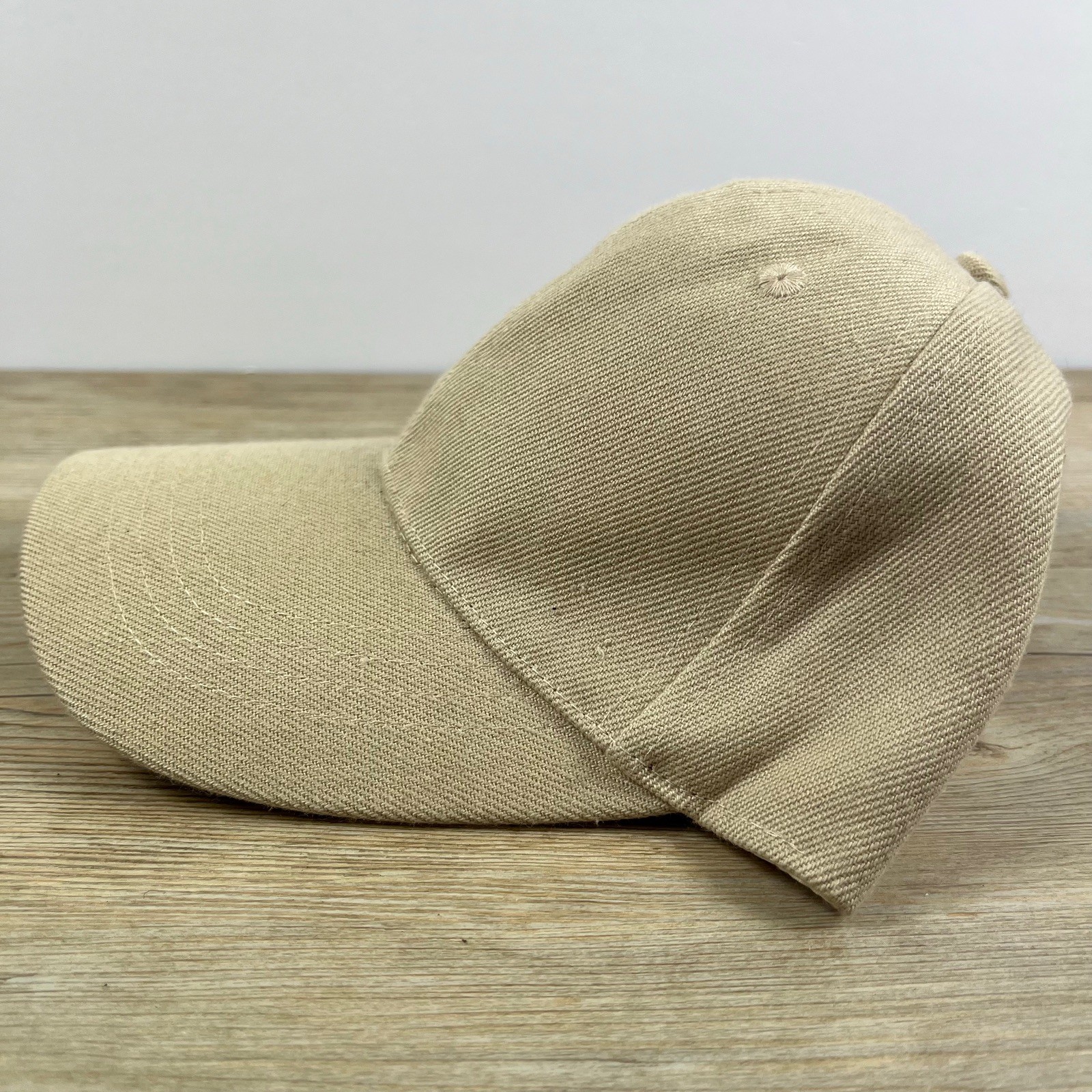 Solid Light Brown Hat Brown Hat Adjustable Adult … - image 6