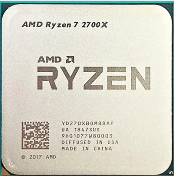 Computer Ryzen 7 AMD Ryzen 7 2700X Processor Model 8 Single Core