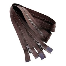 YKK 3 Molded Plastic Two-Way Lightweight Separating, Open-End Jacket Zipper