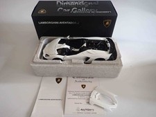 1/18 Lamborghini AVENTADOR J Autoart 74674 White Diecast Model Car Friends Gifts