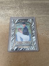 2020 Panini Select Forrest Whitley  ZEBRA Case Hit Phenoms Insert