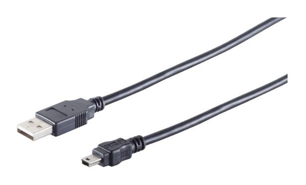 MicroConnect USBAMB82 USB A - Mini USB B 8P 1.8m M-M
